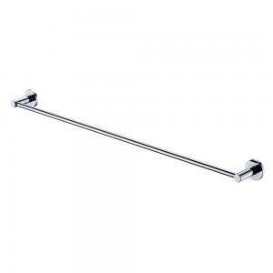 Kaya Single Towel Rail, 900mm, Chrome